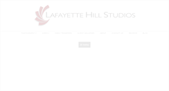 Desktop Screenshot of lafayettehillstudios.com